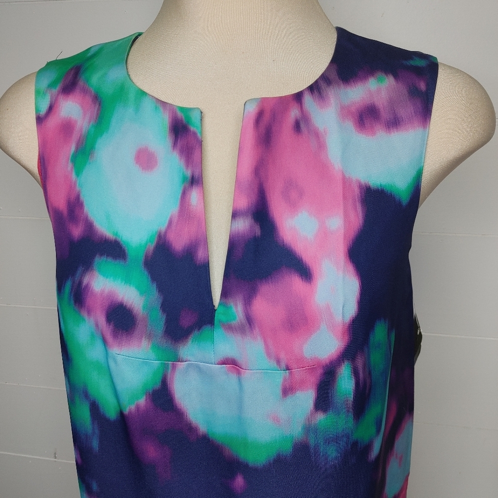 Kate Spade Keri watercolor shift dress size 2 - Picture 5 of 15